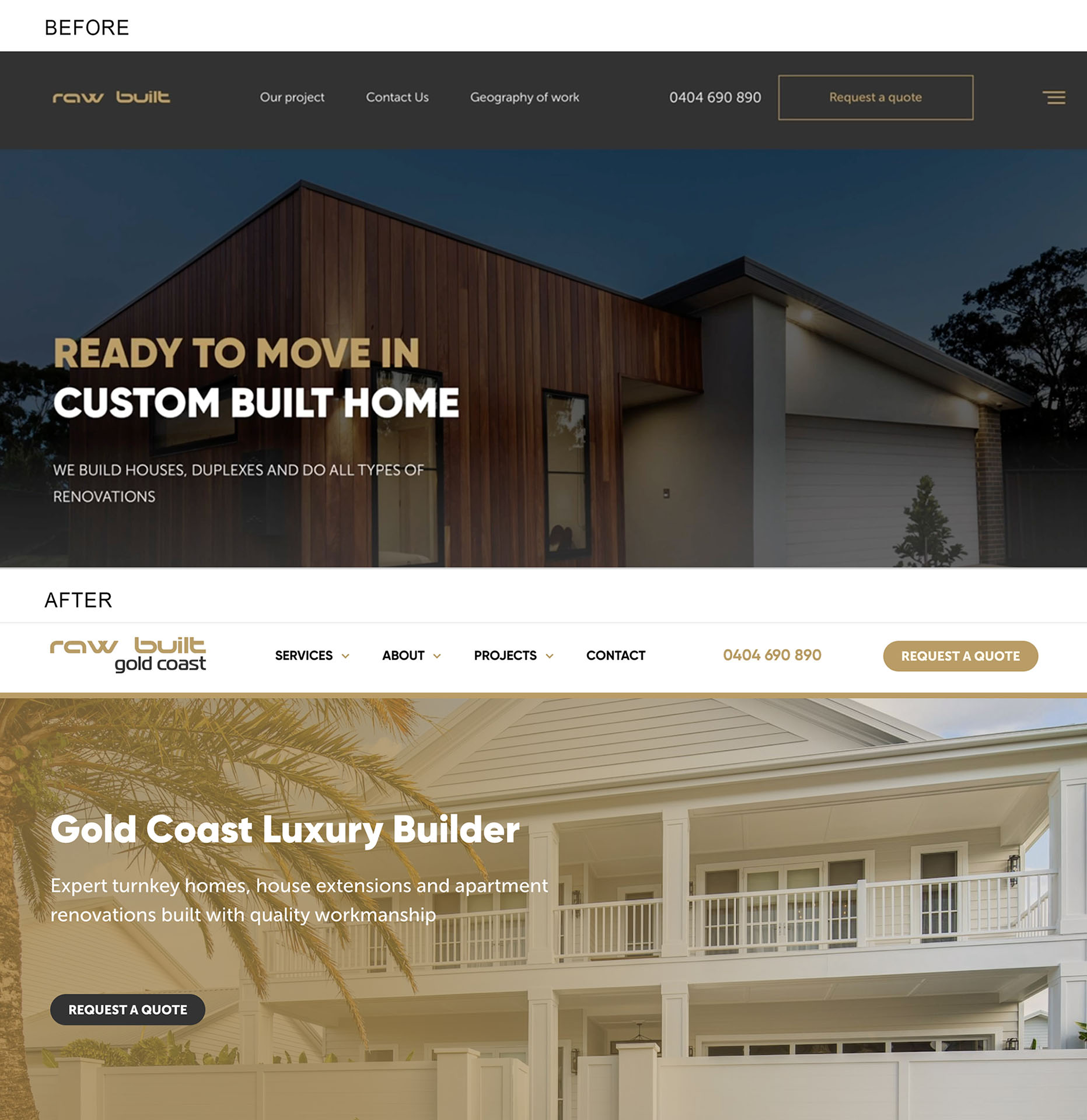 Figma Website Design For Builders