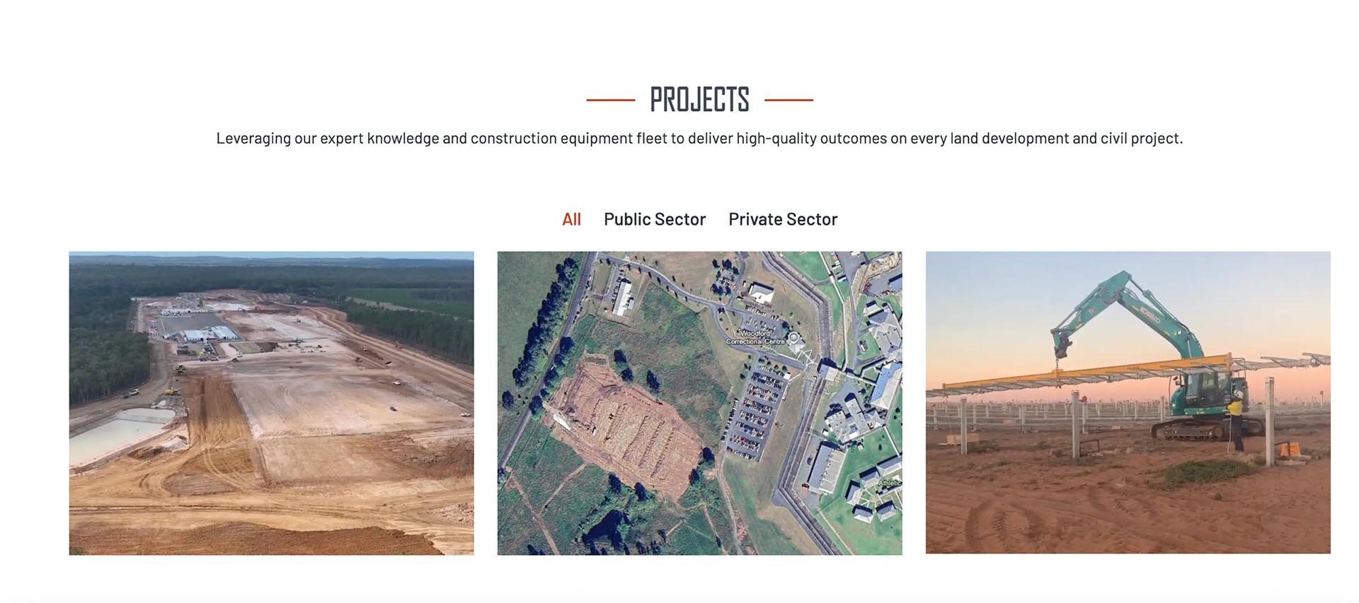 Website For Equipment Rental